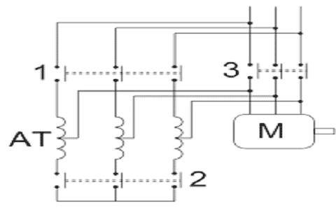 Auto Transformer Starter Circuit