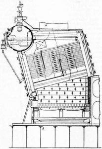 Babcock_Wilcox_water-tube_Steam_Boiler