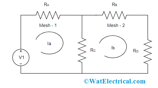 Basic Mesh Circuit Diagram