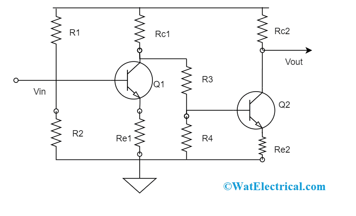 CE Cascade Amplifier Circuit