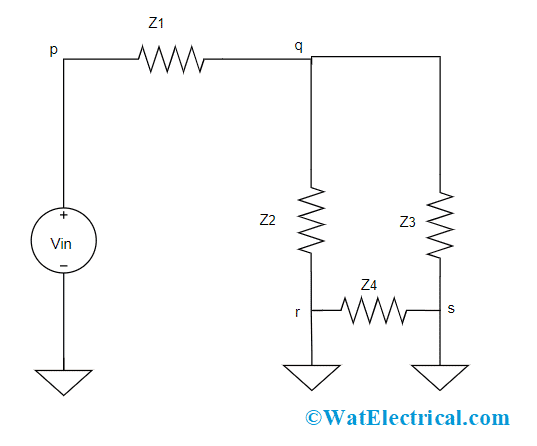 Circuit Diagram To Represent Matrix Equation Using Nodal Analysis