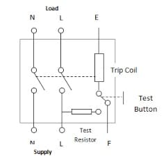 ELCB Circuit Diagram