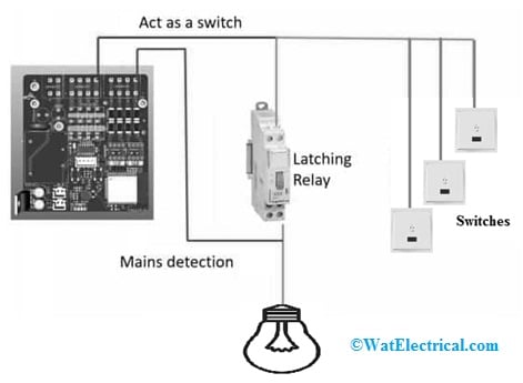 Latching Relay Wiring