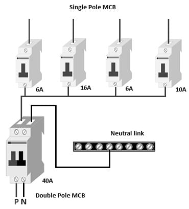 Miniature Circuit Breaker Wiring Diagram