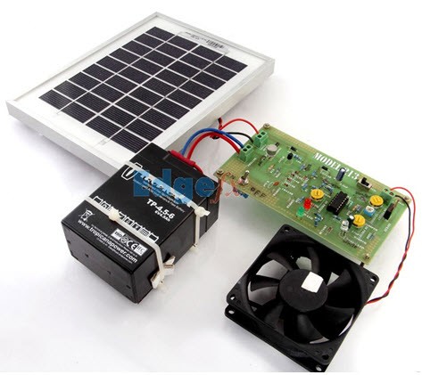 Solar Power Charge Controller Project Kit