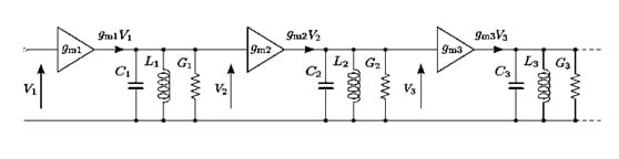Stagger Tuned Amplifier Circuit