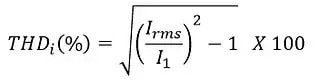 THD of Current with RMS