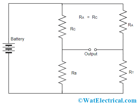 Temperature Measurement Using Wheatstone Bridge