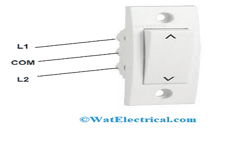 Two Way Switch with Terminals