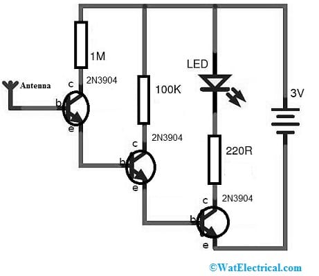 Voltage Detector Tester Circuit Diagram