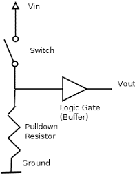 Basic Pull Down Resistor