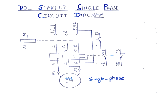 Motor Starter Overload Wiring Diagram from www.watelectrical.com