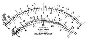 megohm-scale