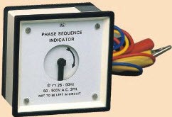 Rotating Type Phase Sequence Indicators