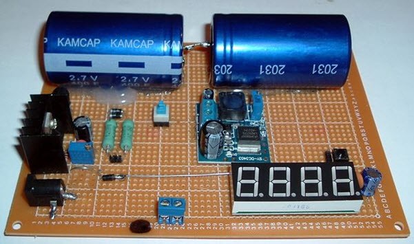 Super Capacitor Battery Charger