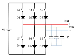 Three Phase Inverter Circuit Diagram