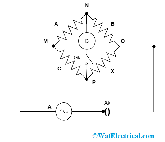 Wheatstone Bridge to Calculate Temperature Coefficient of Temperature